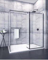 Glass Partition for Bathroom Showers Stalls