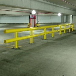 Wall and Corner Protection System in Parking