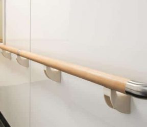 Handrail Wood and Stainless Steel