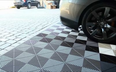 Car Wash Perforated Flooring Tiles