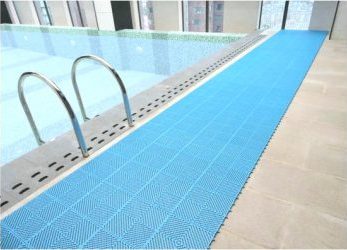 Swimming Pool Perforated Flooring Tiles