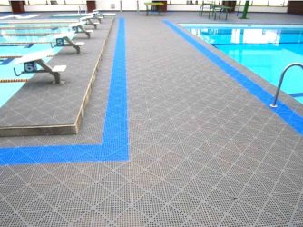 Swimming Pool Perforated Flooring Tiles